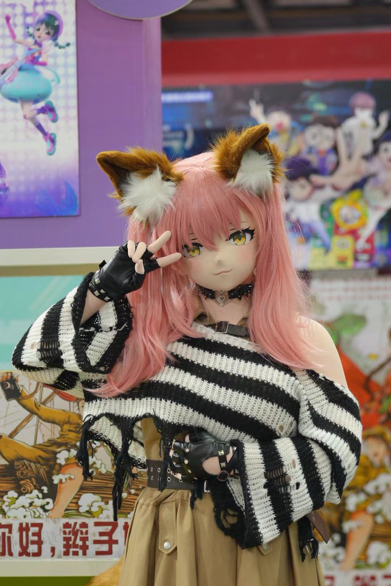 #kigurumi 
#着ぐるみ 
挤牙膏更新一下上上周去国漫的图）