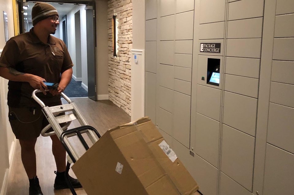 'Tis the season for non-stop package deliveries that are guaranteed to put smiles on resident's faces!!  Thanks carriers for all you do during this busy time of year! 🎁