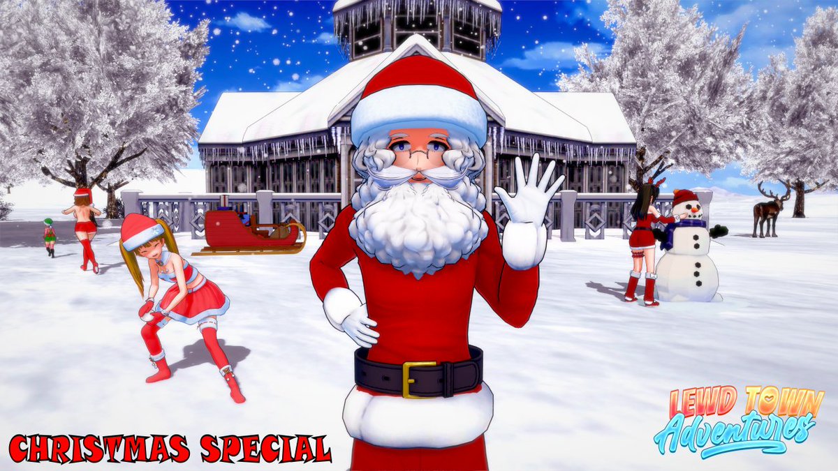 Lewd Town Adventures just released a small Christmas update: subscribestar.adult/posts/764055

It made the game more Christmas-sy and contains a bunch of Christmas events. The mother of all updates is still in the works. Happy (early) holidays everyone!