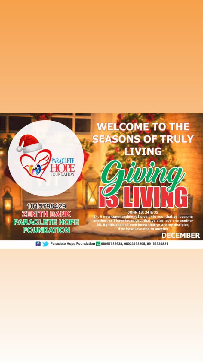 AmbHope's tweet photo. Give to a Child in this Season,
Giving is Living. https://t.co/qcqKv4J4Z2