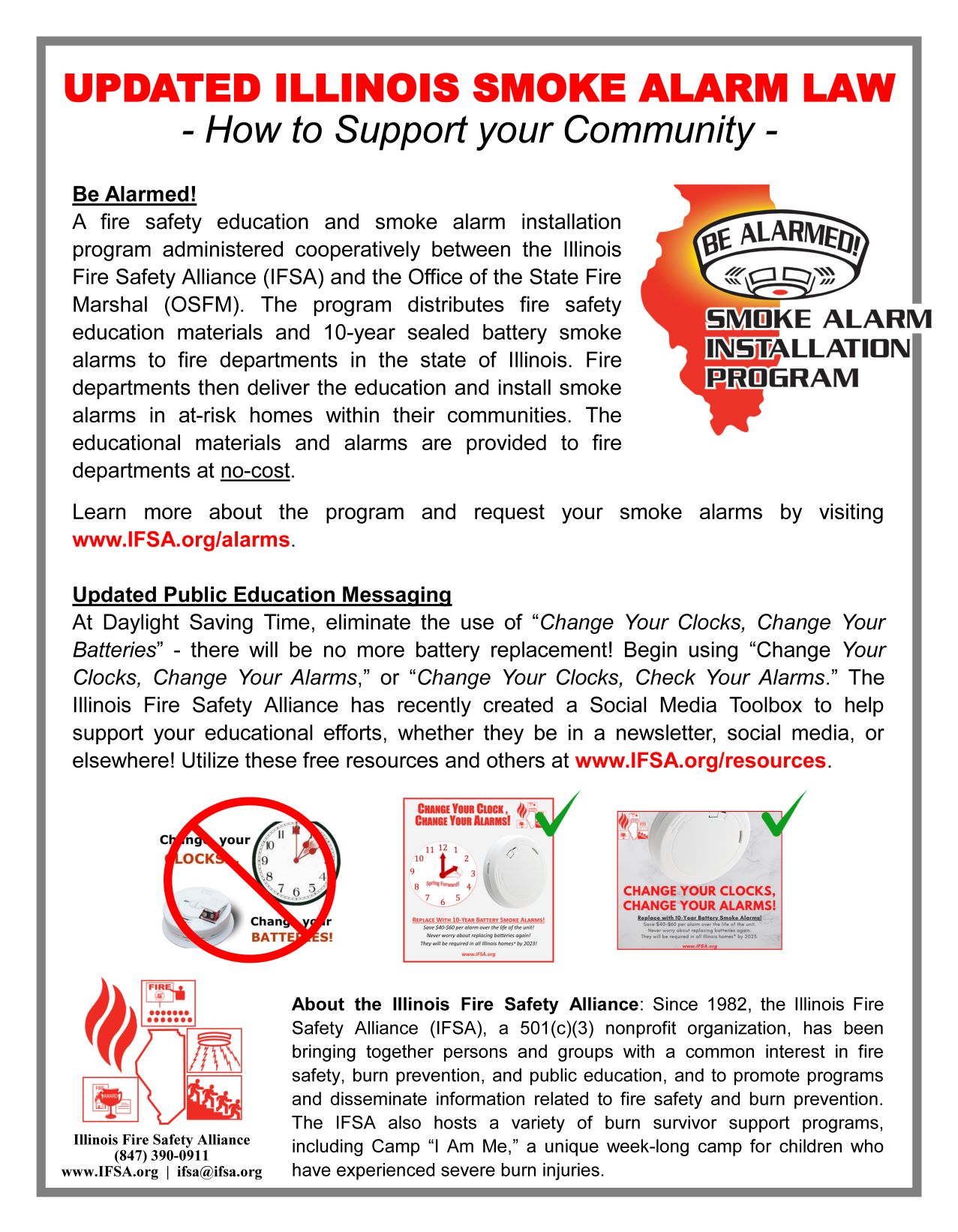 Office of the Illinois State Fire Marshal on Twitter "Updated Illinois
