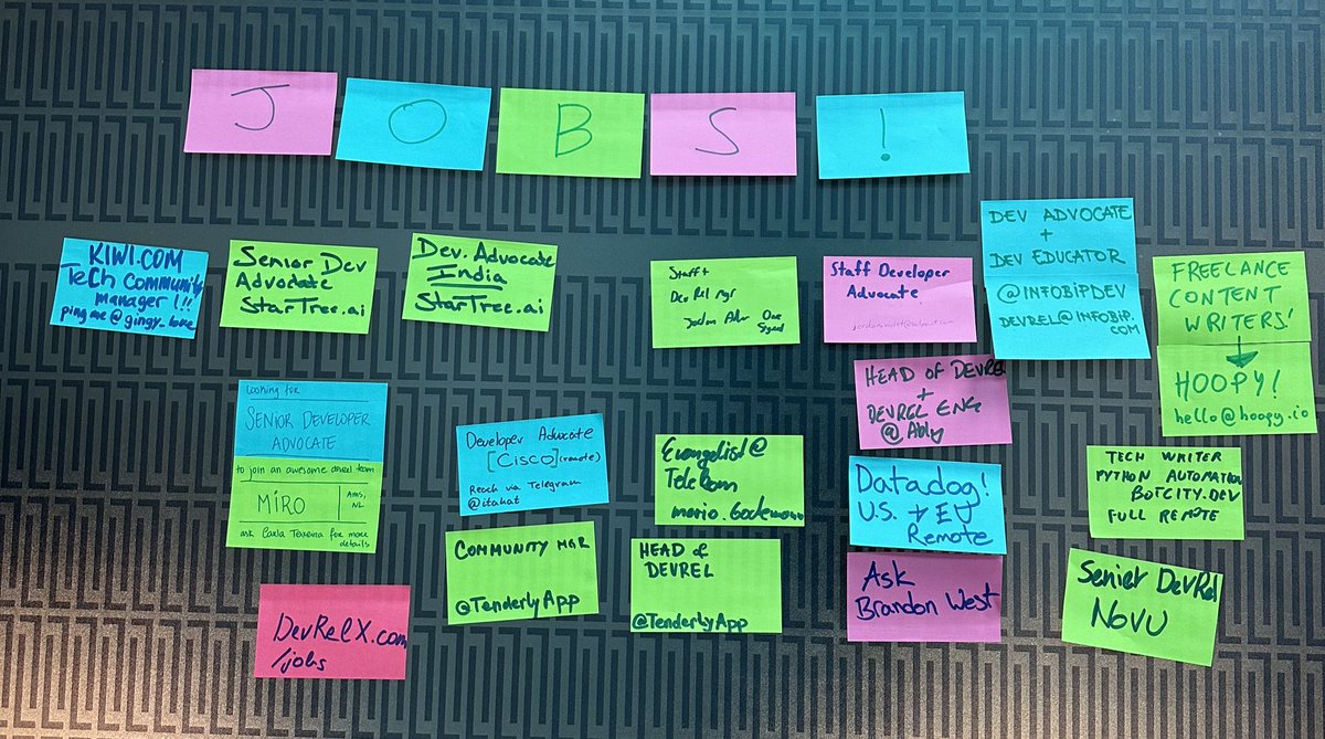 Post it job board