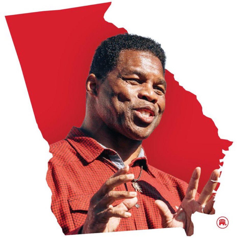 Georgia let’s make it happen today! VOTE for @HerschelWalker #GASenRunoff