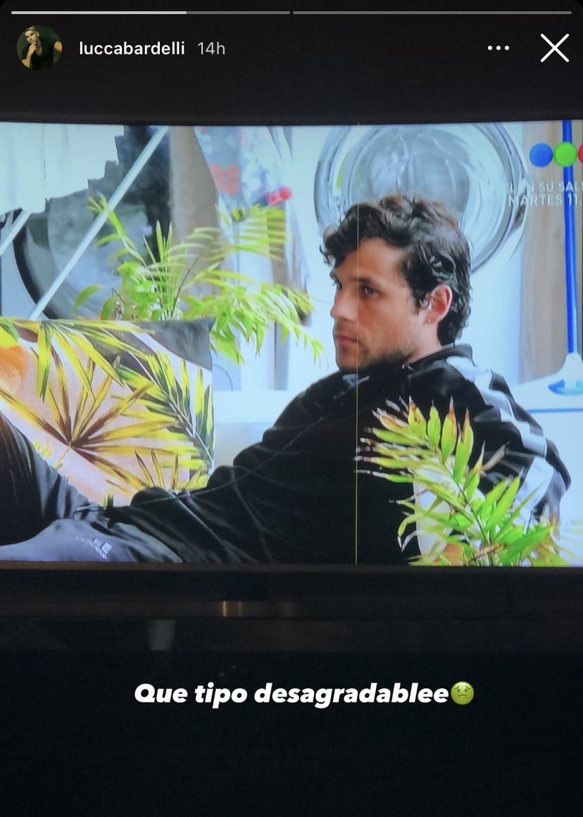 Fede_1891_C's tweet photo. Anda a buscarlo el domingo al estudio, nosotros te bancamos Lucca #GH2022 #GranHermano https://t.co/NUgqLsDPYy