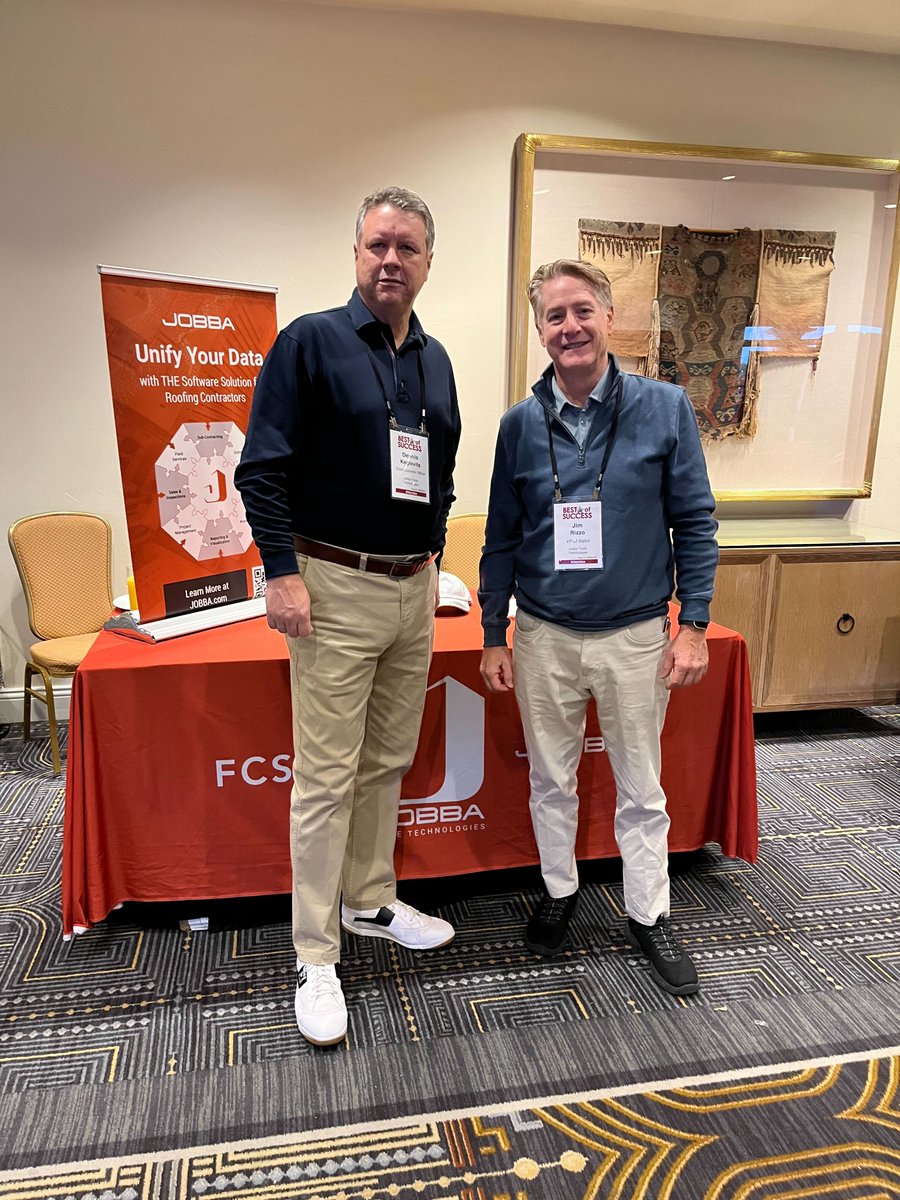 RoofContr's tweet photo. Day one was a huge success! Thank you to the sponsors for making this event the success it is! #BOSConf https://t.co/m75Q3i3jmk