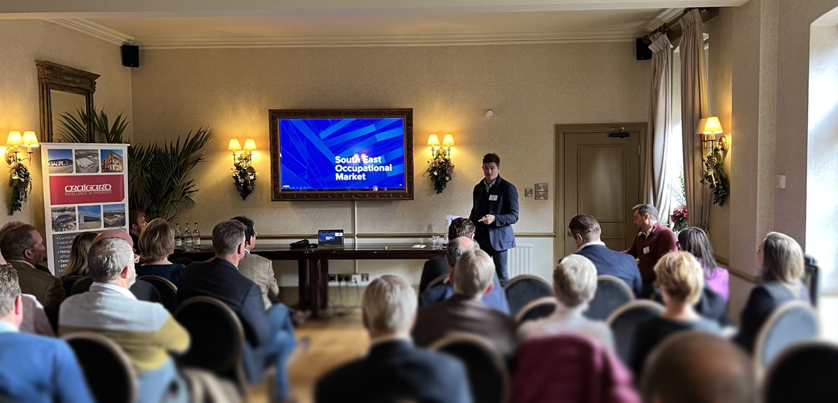 Craigard_uk's tweet photo. Finally from @DTRE_LLP an overview on the South East occupational market…#craigard #AGM2022 https://t.co/gsf1PrVekj