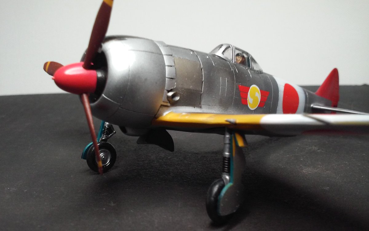 #シルバーな模型を見せて 
中島 キ44 二式戦闘機「鍾馗」#ハセガワ 1/72 #72lab
