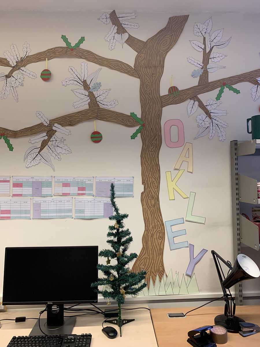 Oakley the recruitment tree is ready for the the holidays!