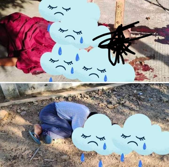6-12-2022ယနေ့ ပေါက်မြို့နယ် ပေါက်ချောင်း အလည်စုရွာ(ဘက) ကျောင်းက ကျောင်းထိုင်ဆရာတော်ကို လည်ပင်းဖြတ် ကျောင်းအုပ်ဆရာကို ပစ်သတ် ဆရာမလေးဦးကို ဖမ်းသွားသတဲ့ ကမ္ဘာပေါ်မှာ ပညာရေးကို တိုက်ခိုက်သတ်ဖြတ်တာဟာ အရင်တုံးကတော့ တာလီဘန်နဲ့ ISIS အကြမ်းဖက်အဖွဲ့ပဲရှိတာ ခု တစ်ဖွဲ့တိုးလာပြီပေါ့ PDF