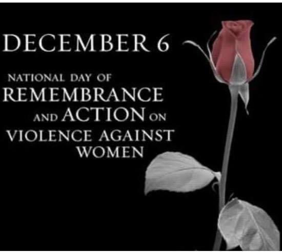 Take a moment to remember these women today. Lets end violence against women #neverforget #endtheviolence #nationaldayofrememberance