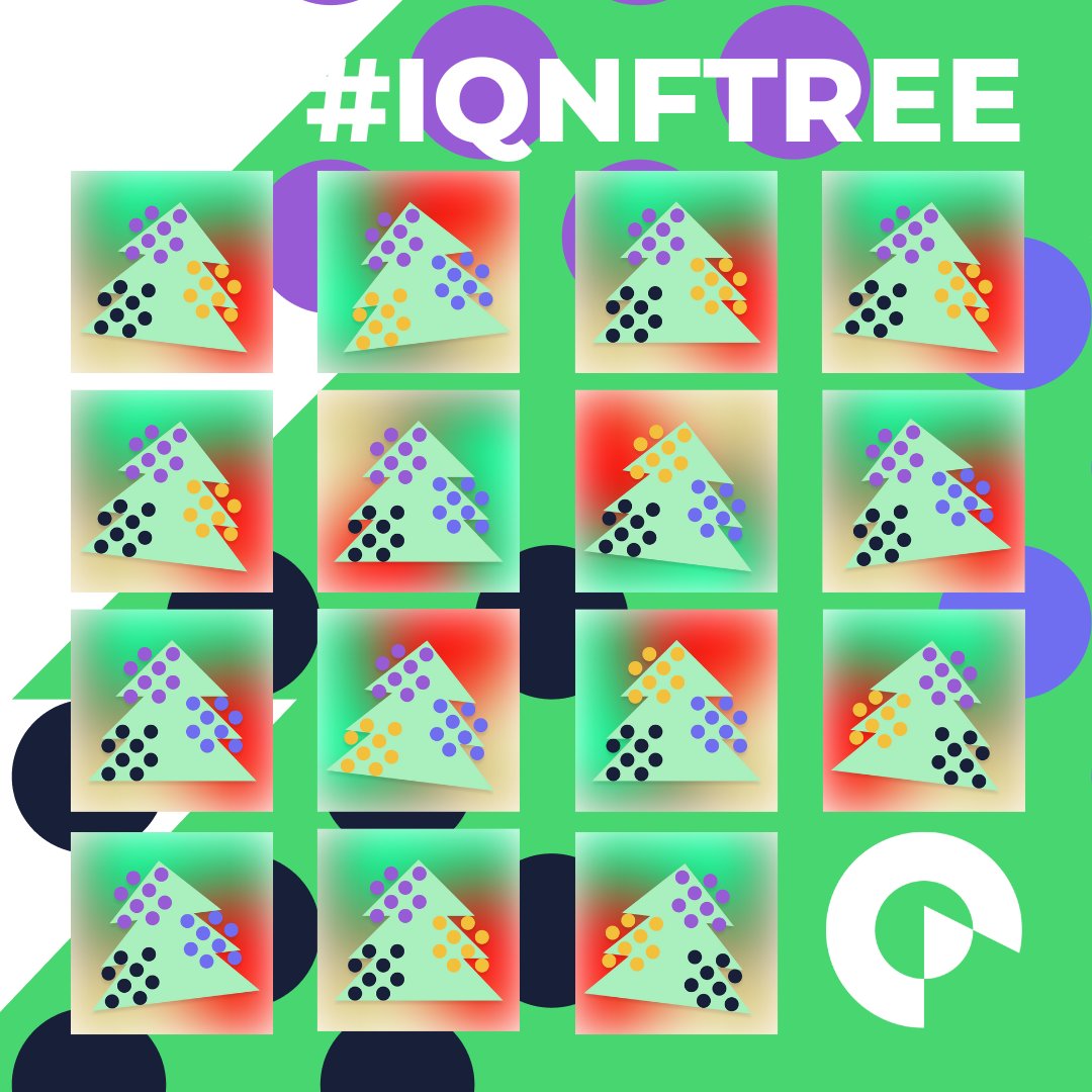 Introducing #IQNFTree – a spirited holiday campaign 🎄🌟

We’ve purchased #NFTs from 15 projects and beginning on Dec 8 we’ll doing a daily reveal &amp; #giveaway for the #NFTcommunity 🎅🏻☃️🎁❄️

It’s been a tough year. Let’s spread a little joy to the world! 🥳