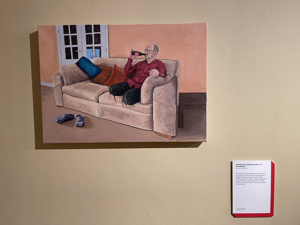 Moving, thought provoking, uplifting and beautiful work at the #GraysonsArtClub exhibition at MAC in Birmingham. Massively recommend a visit!