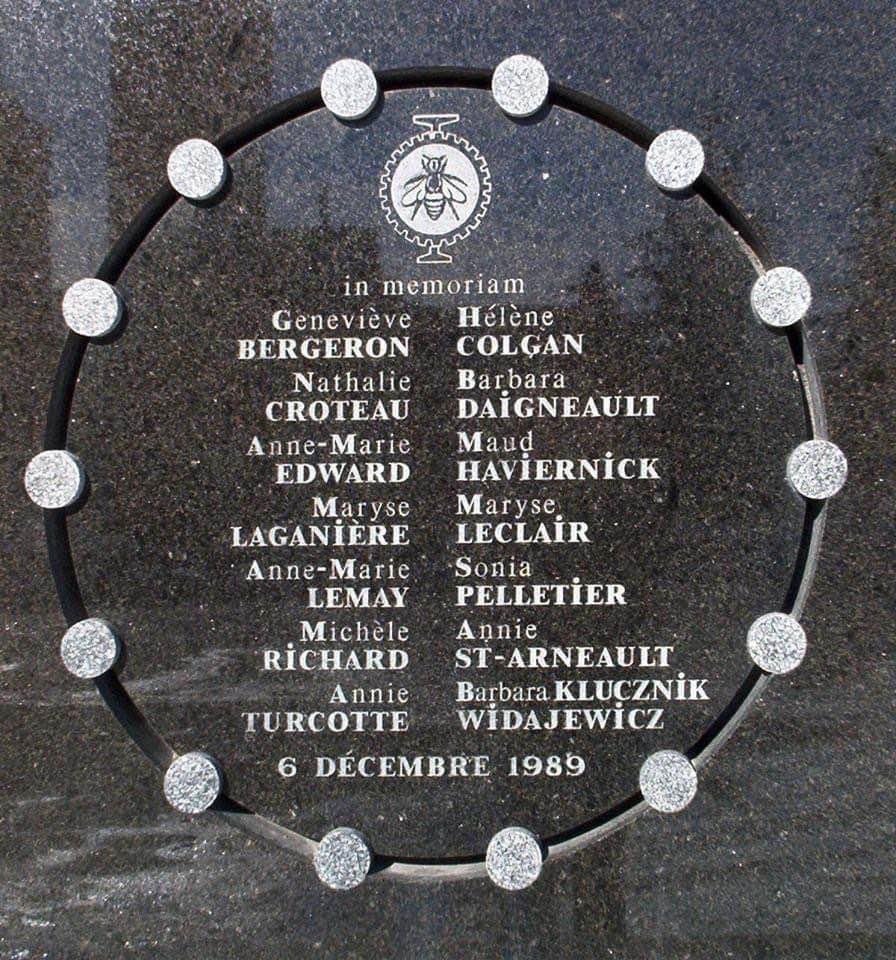 erinflaim's tweet photo. Never forget their names…#6december #ViolenceAgainstWomen https://t.co/Pk5BGS0ecv