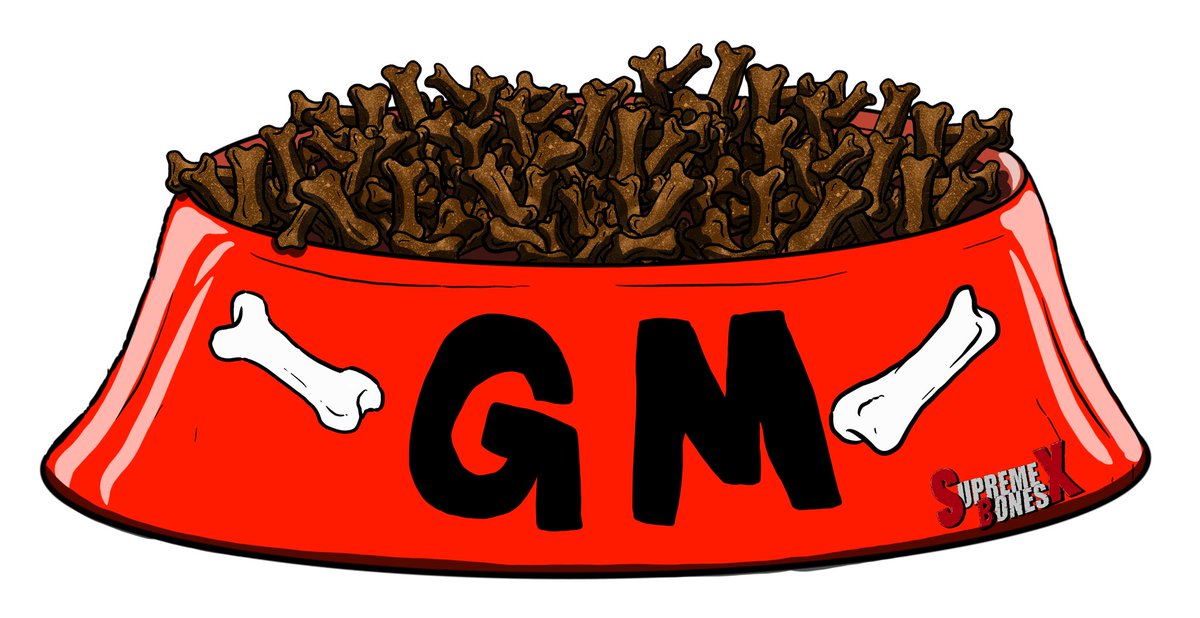 Gm fam ☕️

Remember to feed your dogs breakfast 🐶💀

#SBX #SDX #NFT