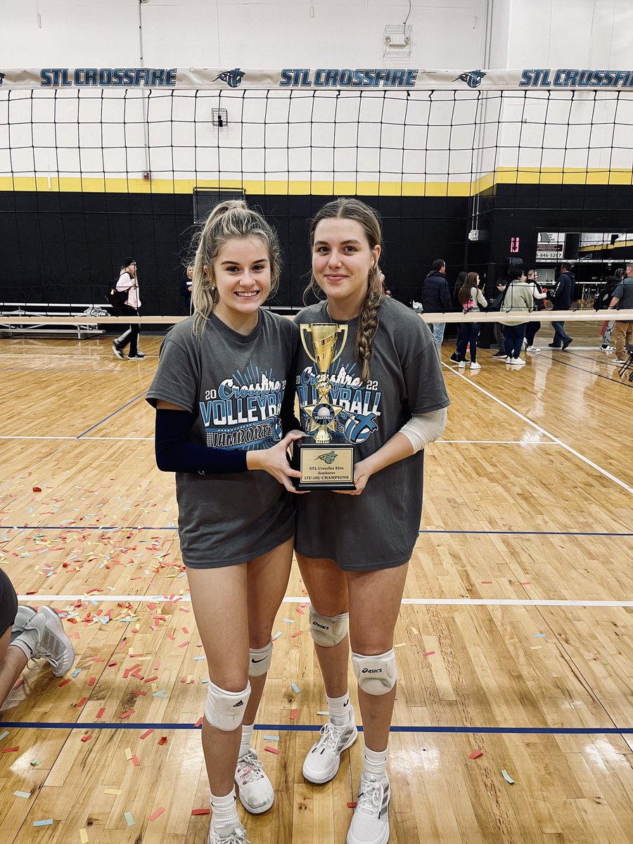 Our Lady Hawks in the off-season. Congrats to Lucy and Avery on their big win this weekend! ❤️ keep killin it! #gibaultproud