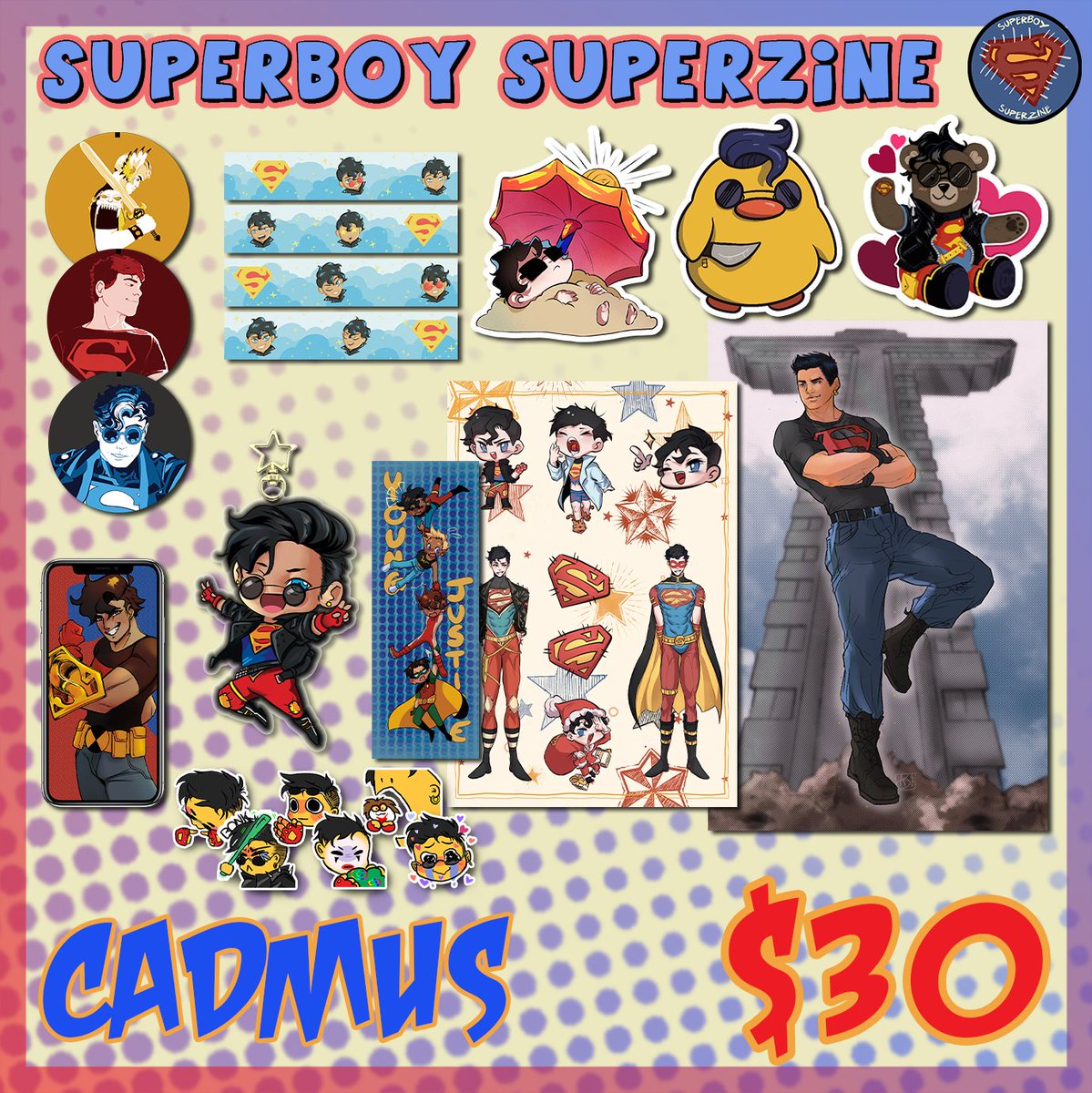 MyCloneBoyZine's tweet photo. ONLY FOUR DAYS TO GO!
Can you believe we've come do far? But hey, that's the power of teamwork 💞
For today's preview, our Merch Only Bundle is looking pretty good and mighty tempting 👀
#SuperboySupeZine #Superboy #KonEl #ConnerKent #PreOrderKountdown https://t.co/FMF3PONUhY