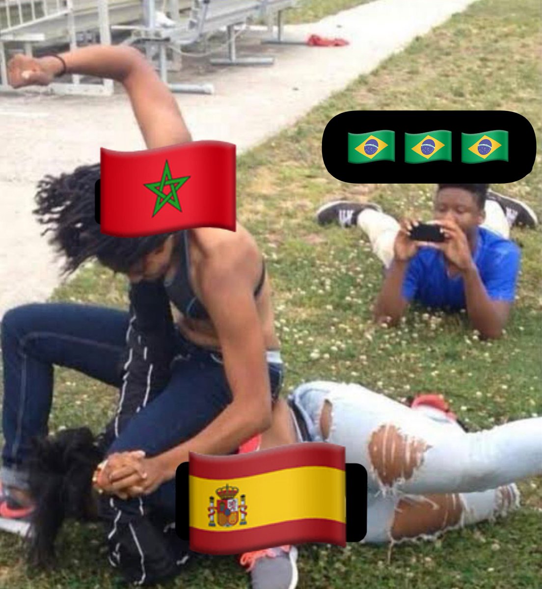 Marrocos eu acredito! amassa essa Espanha

Brasil tá com vcs