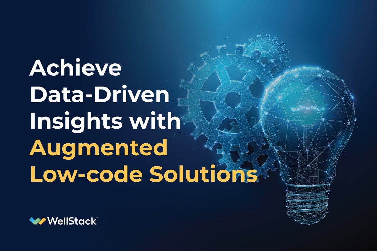WellStack_ai's tweet image. Analytics allow healthcare organizations to process massive amount of data and generate #insights, however these efforts are not sustainable. The best solution? Implementing a data and analytics platform using augmented #lowcode solutions. Learn more here: wellstack.ai/low-code-solut…