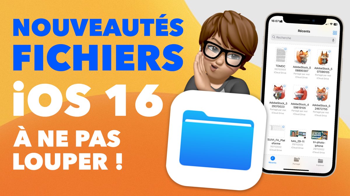 AudreyCouleau's tweet photo. ⭐️ Nouvelle vidéo : iOS 16 • Les nouveautés de FICHIERS à ne pas louper ! 🔥

🔗 https://t.co/OFJQLrF2Sf

#AppleAvecAudrey #Fichiers #FilesApp #Apple #iOS16 #iPadOS16 #iPhone #iPad 

[RT = 💞] https://t.co/QDYDTrteqF