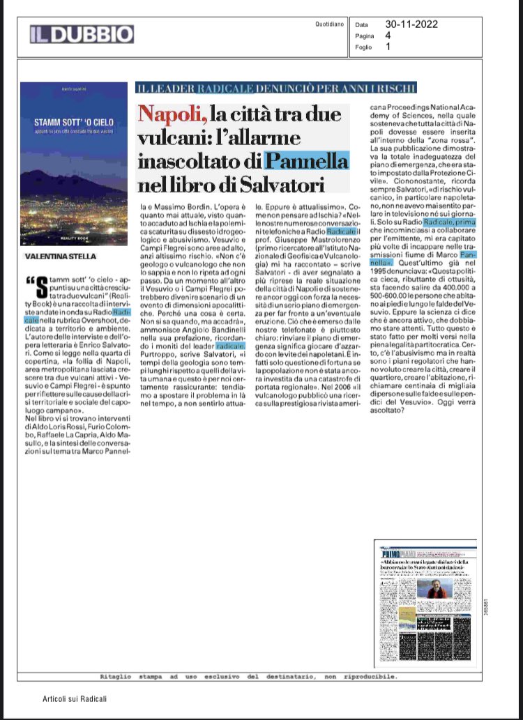 Grazie <a href="/ildubbionews/">Il Dubbio</a> <a href="/ValeAngeStella/">Valentina Stella</a>