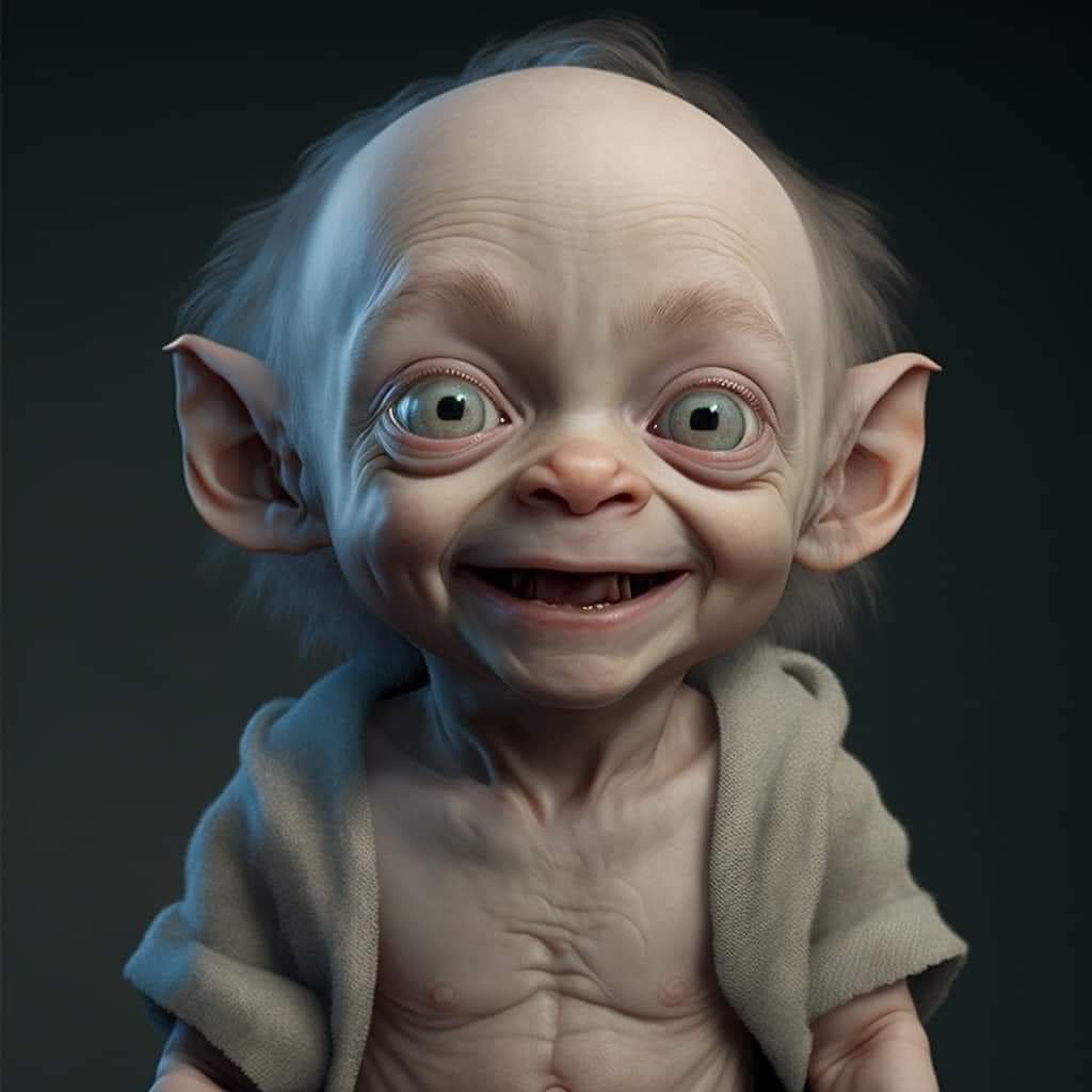 Bebiş Gollum ❤️👶