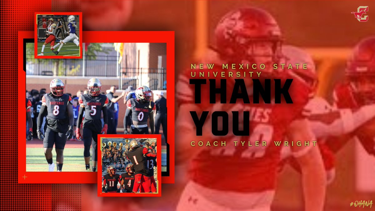 Coach_MacSAGU's tweet photo. Shoutout to @CoachWrightNMSU for the in person #34thStreetCheckIn on the Mustangs! Means a lot knowing you could stop by ANY school in the BEST state for football and you came by ours, thank you! @NMStateFootball
#reCrUitTheStangs #AggieUp https://t.co/yx6PzhIyEe