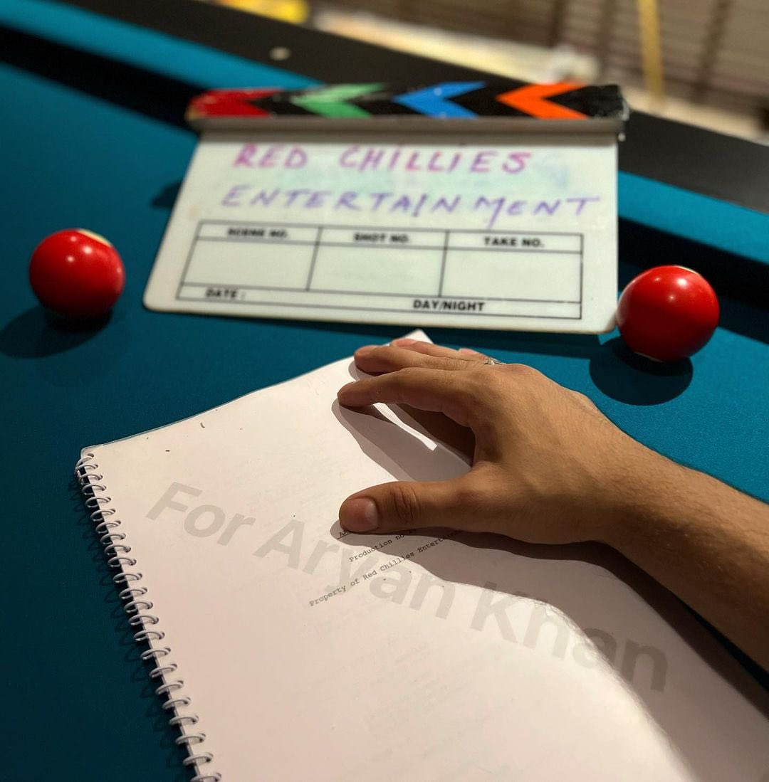 RedChilliesEnt's tweet photo. Kickstarting a new journey! 🎬️ 🎦 

#AryanKhan #RedChilliesEntertainment https://t.co/hAHyfYovTN
