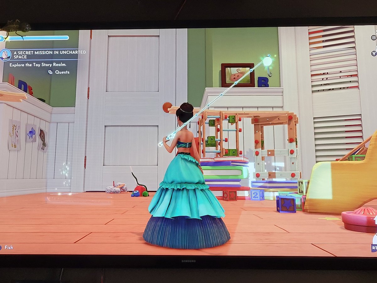 Eeeeek I'm in Bonnie's room!!!
I loved playing in Andy's since Sgea Genesis and KH. This is great. I #disneydreamlightvalleycommunity