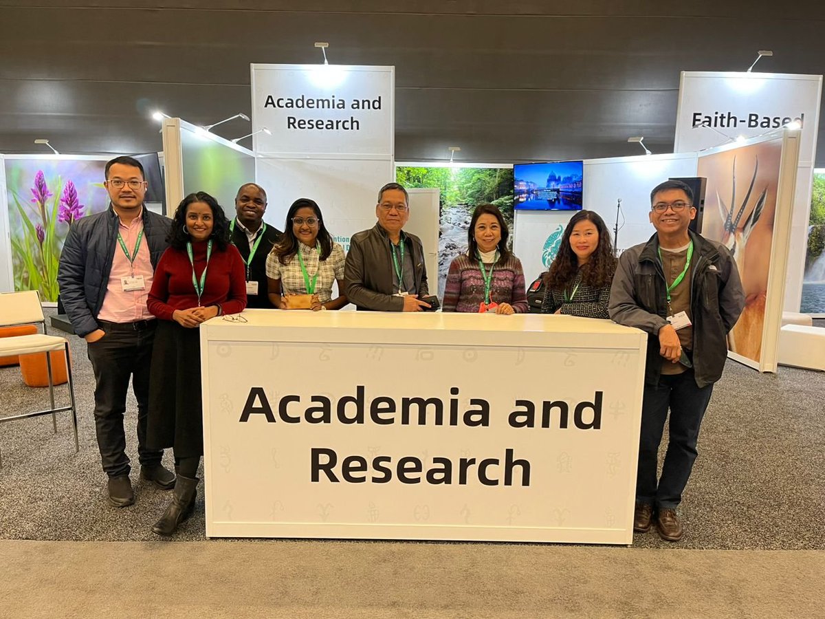 At #COP15 speaking for science and biodiversity. Happy to announce the birth of Biodiversity Innovation Coalition with <a href="/afri_isaaa/">ISAAA_AfriCenter</a> <a href="/isaaa_org/">ISAAA Inc.</a> <a href="/ScienceAlly/">Alliance for Science</a> <a href="/PublicResearch/">PRRI</a> #natureCOP15