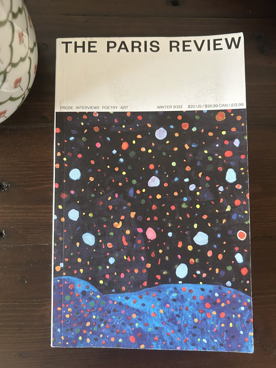 SophieHaigney's tweet image. We made another magazine! And it’s beautiful!! theparisreview.org/blog/2022/12/0…
