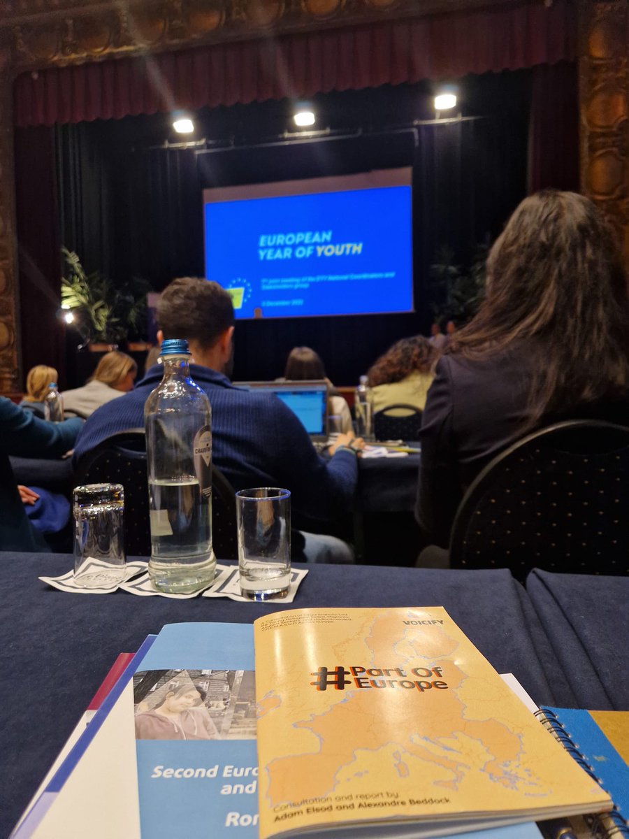 Voicify_EU's tweet photo. Our Board Member @MohamedHamdane is at the final Official Stakeholders meeting of the #EYY2022🇪🇺

✅ We are an integral part of Europe. @Voicify_EU &amp; its members are looking forward to building the "what's next" of this intense year! 
@Provox https://t.co/ZtBlwnL6Jx