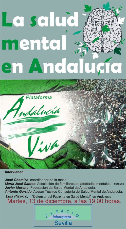 Próxima actividad de Andalucía Viva en Sevilla