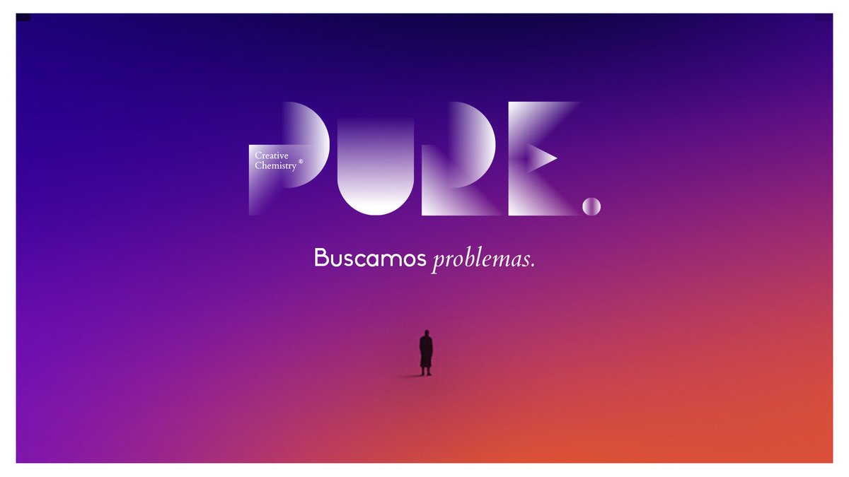 Pure. Creative Chemistry ® tweet media