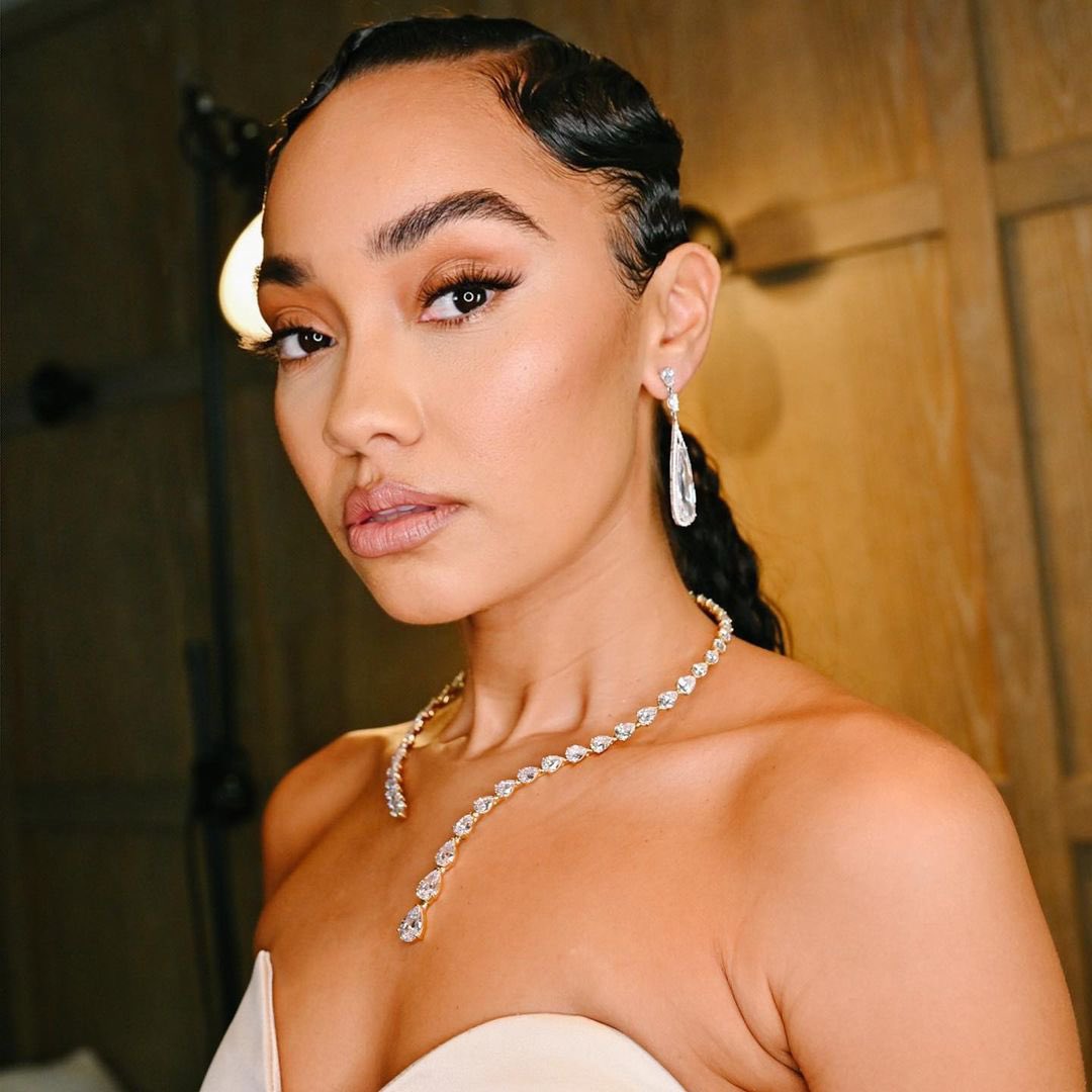 LeighAnneMusic's tweet photo. Got to play dress up at the British Fashion Awards... 💎🖤 styled by Shaquille Ross-Williams 
Wearing custom Fiorucci designed by the INCREDIBLE @Danielwfletcher https://t.co/vBs30ptmj3