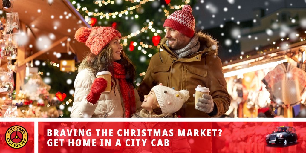Have you been out to enjoy the Christmas market and the rest of the festivities yet?

City Cabs have availability of over 900 Taxis in Edinburgh!

🔻🔻 Download the Black Cab App now 🔻🔻 

☎️→ 0131 228 1211
📱→ citycabs.co.uk/app