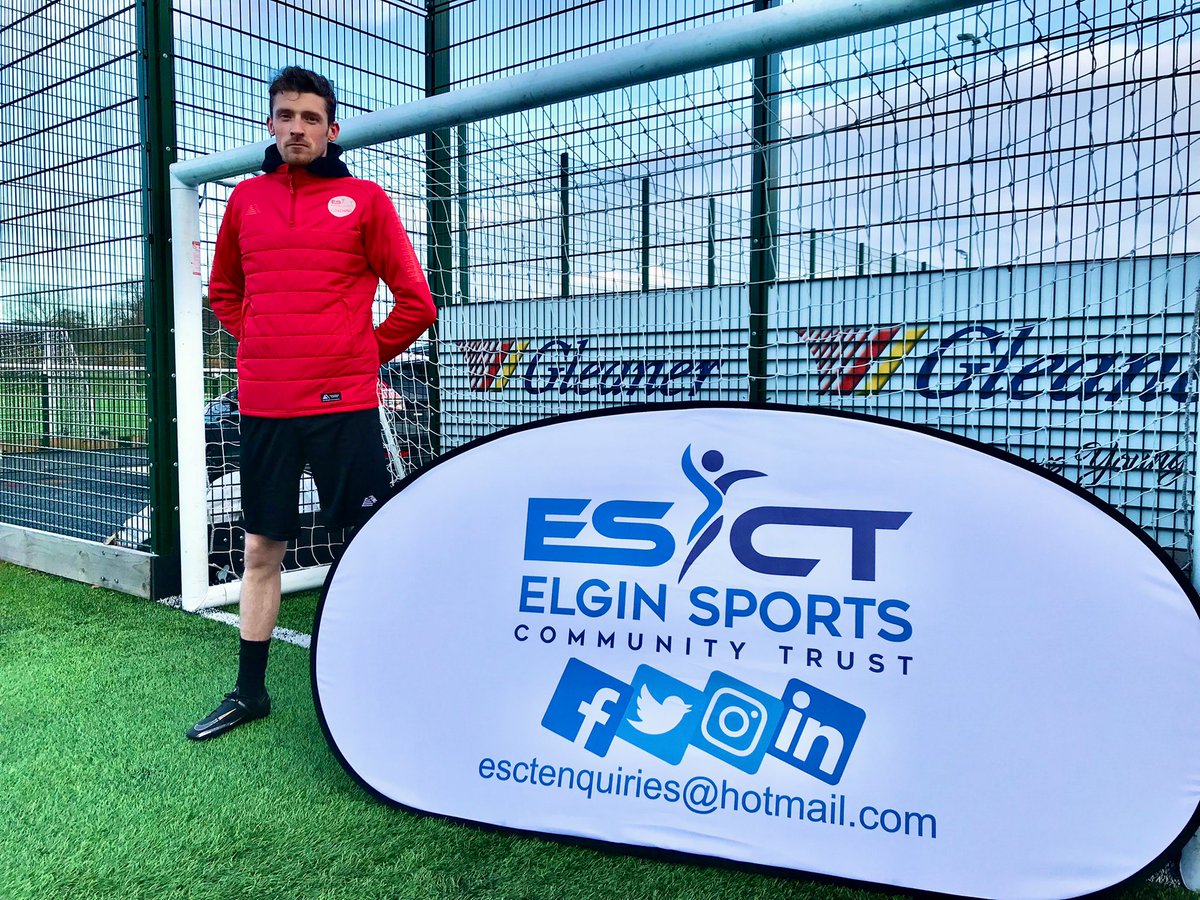 ElginSportsCT's tweet photo. A warm welcome to our latest volunteer Jonathan Mitchell who has recently come on board to help run the Active Recovery Moray football sessions that are held every Tuesday at The Gleaner Arena. 

Welcome to the Team 🤝

#WeAreESCT #ActiveRecoveryMoray https://t.co/QSvAjTE1wN