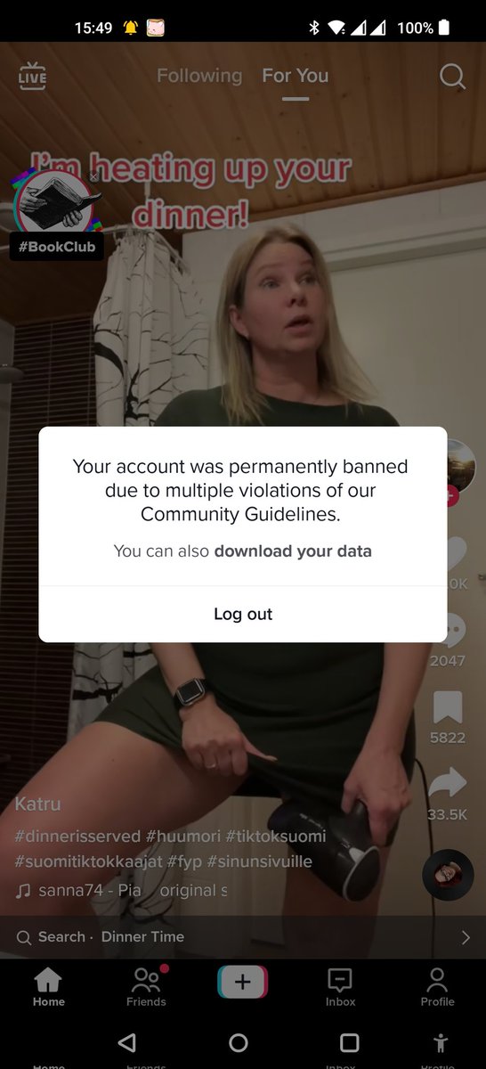 peelap's tweet photo. @tiktok_uk I have just had a message telling me to appeal but this is all I get so can't access appeal section! Seriously NEVER posted or commented on any video so how can I have multiple violations? https://t.co/gDOnPutBdc