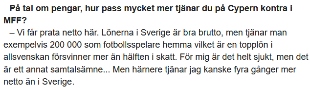 amalmstrom's tweet photo. Till skillnad från Franz så är jag för ett progressivt skattesystem. 
Även omtyckta mittbackar kan behöva fundera på vad inbetalda skatter används till.
https://t.co/HAmVVQTCwb https://t.co/LazLV5PYwI