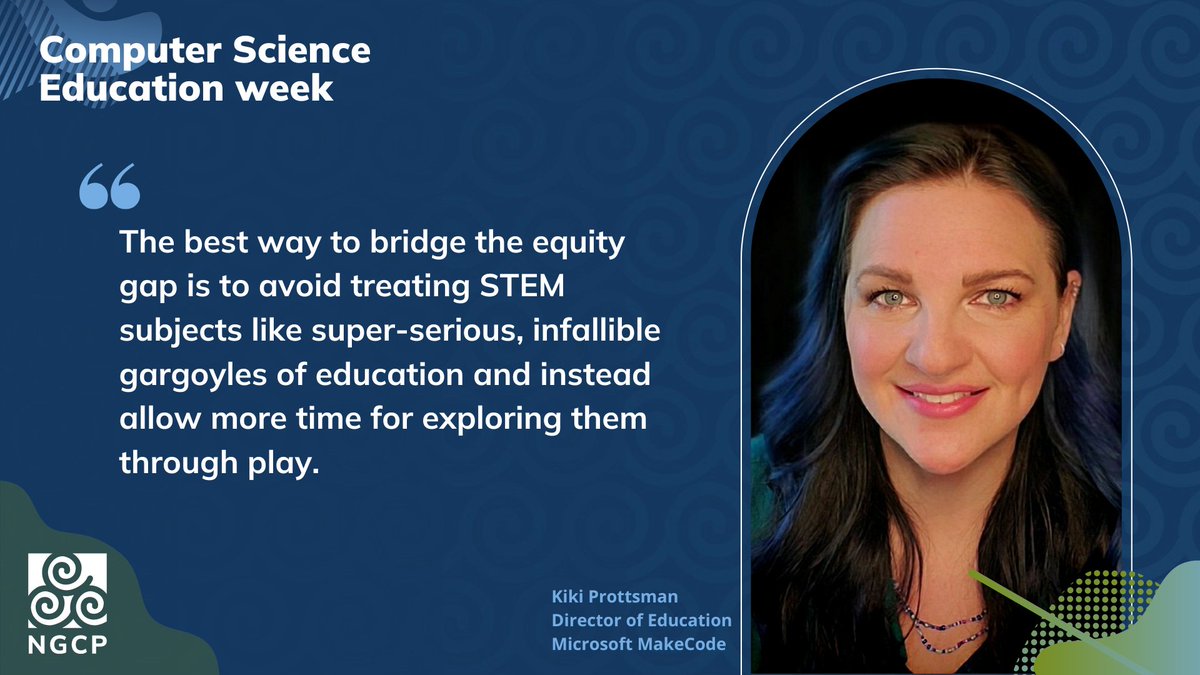 It's #CSEdweek! Inspire students, advocate for equity, & celebrate the work of educators and students exploring Computer Science. Want tips & advice for teaching coding? Check our interview with Kiki Prottsman, Director of Education at Microsoft MadeCode. bit.ly/3H0PkNN