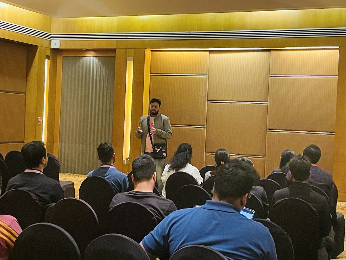 PushChain's tweet photo. 6/

Day 2: The @0xPolygon job fair 💼

Our very own @zaryab_eth and @miss__walter met prospective applicants interested in working with Push.

We’re excited to onboard some awesome new talent👔

@WAGMI_jobs #WAGMIJobDrops https://t.co/JuJRZhlUL5