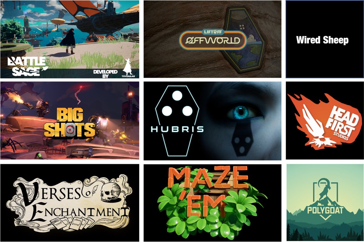 Congrats <a href="/polygoatstudio/">Polygoat</a> <a href="/MatthiasSE32/">Matthias Willemen</a> <a href="/SlappyInc/">Slappy Inc.</a> <a href="/AlterEyesXR/">AlterEyes</a> <a href="/TovenaarGames/">Tovenaar</a> <a href="/Cyborn3D/">Cyborn</a> <a href="/IbeDenaux/">Wizerd</a> <a href="/LuGusStudios/">LuGus Studios</a> &amp; Head First Studios for securing the best end-of-the-year present from @VlaamsAVFonds 🙌🏻 🎮👇🏻
flega.be/the-final-vafg…
#VAFGamefonds