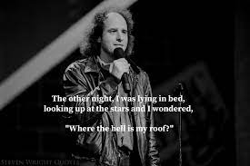 Steven Wright is trending because it is his birthday. He is the one of the funniest people ever and happy birthday! 