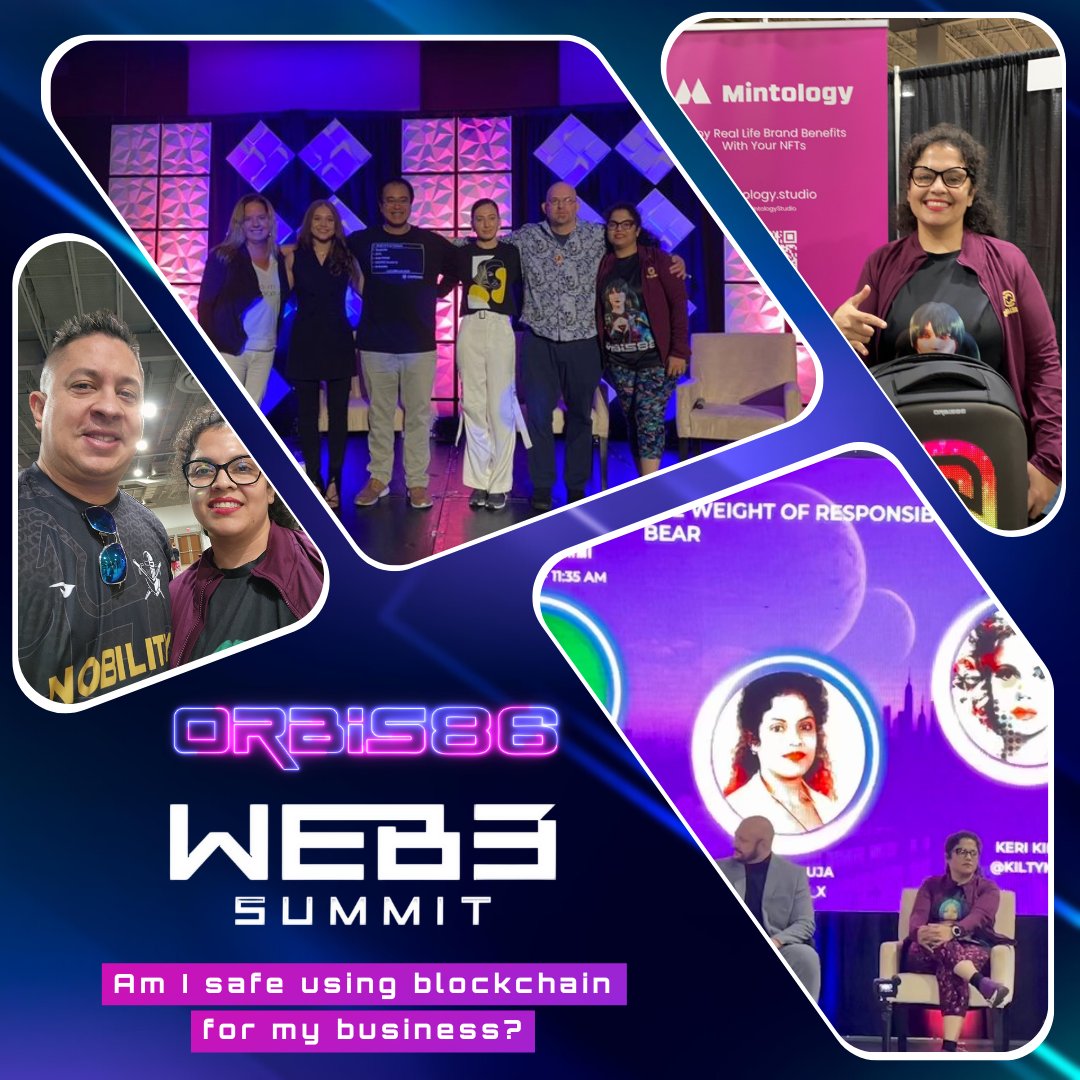 An amazing event, connecting great advocates of the #Web3 ethos and having @soniya_ahuja, the Founder and CEO of #Orbis86 speak about the space and its safety. @Web3summits was well worth every minute. #Web3Conference #Crypto