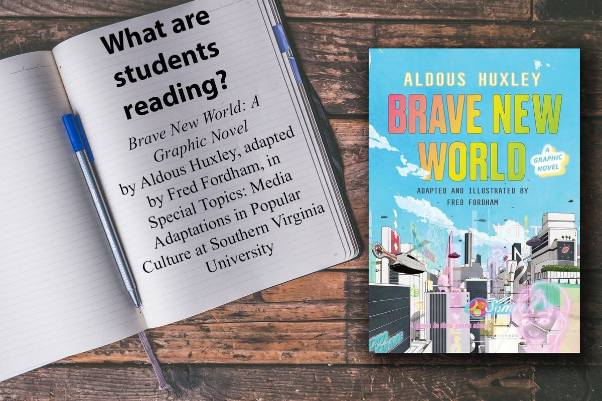 HarperAcademic's tweet image. Learn more about this graphic novel edition of BRAVE NEW WORLD at our book page: fal.cn/3udbr #courseadoption