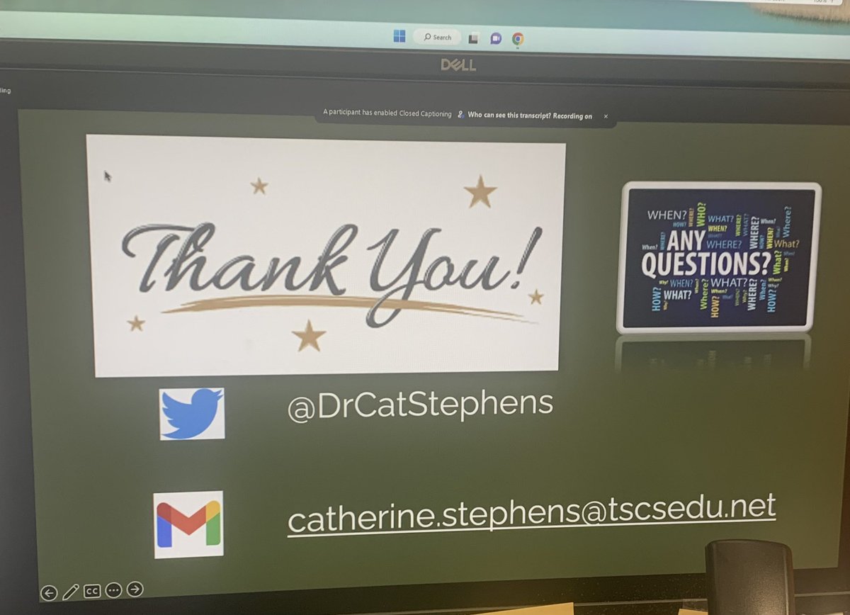 WatsonTara11's tweet photo. Excellent presentation by @DrCatStephens hosted by TOSS @DaleLynchTOSS https://t.co/zNH17hbcgE