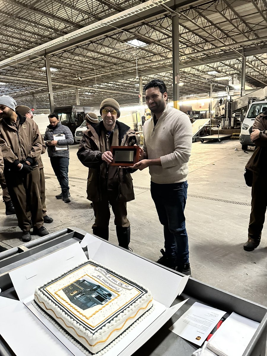 Big congratulations to Jeff Conroy who celebrated 30 years of service last week !!!!