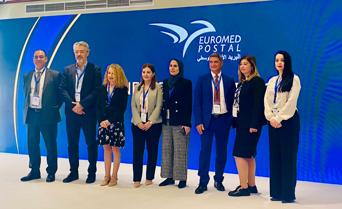 Congratulations to the new <a href="/EPumed/">EuroMed Postal Union - PUMed</a> BoD chairwoman : Nermin Hassan from <a href="/EgyptPostoffic1/">Egypt Post -البريد المصري</a> ! 
We wish her all the best.
She can count on <a href="/GroupeLaPoste/">La Poste Groupe</a>'s full support.