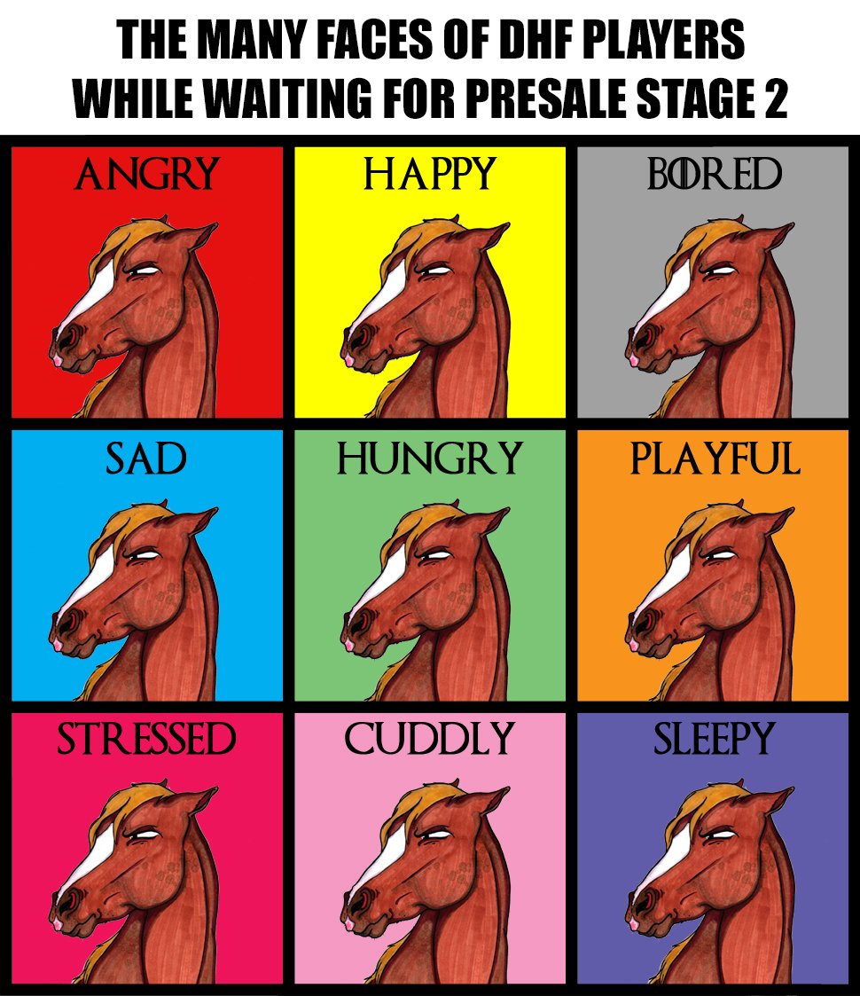 DeFi_Horse's tweet photo. 🐴 The hidden excitement behind those cool faces of #DeFiHorse players.

🚨 Follow our channels for more surprise for more surprises coming up this December: https://t.co/q0j2nSO4bP

#DFH #ERC #Presale https://t.co/GocXuot6wb
