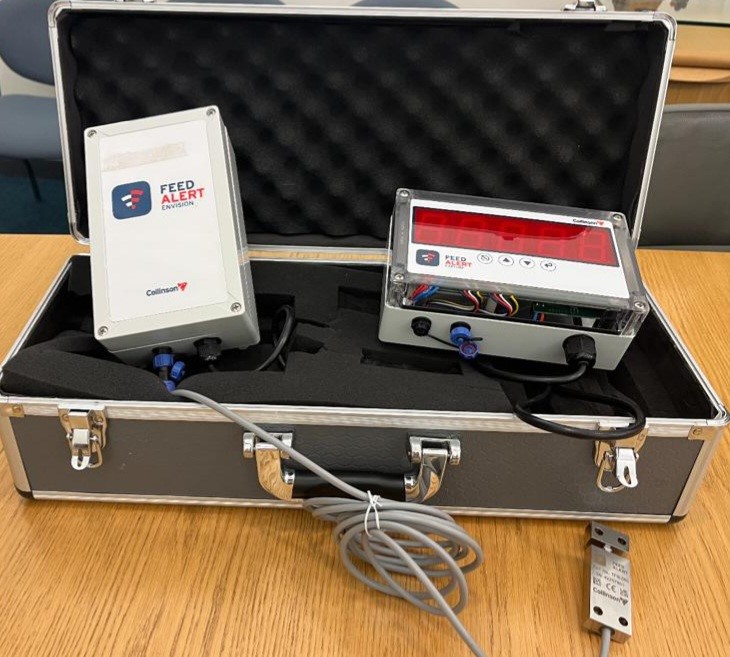afgroupuk's tweet photo. It's been great to have Matthew Lambert here today from @CollinsonAgri to introduce the feed alert #mysmartsilo. We can't wait to trail this out with a few of our livestock members in the near future.
Watch this space!
#innovation #smartfarming #feedalert #TheAFGroup https://t.co/eMVx32Tn5W