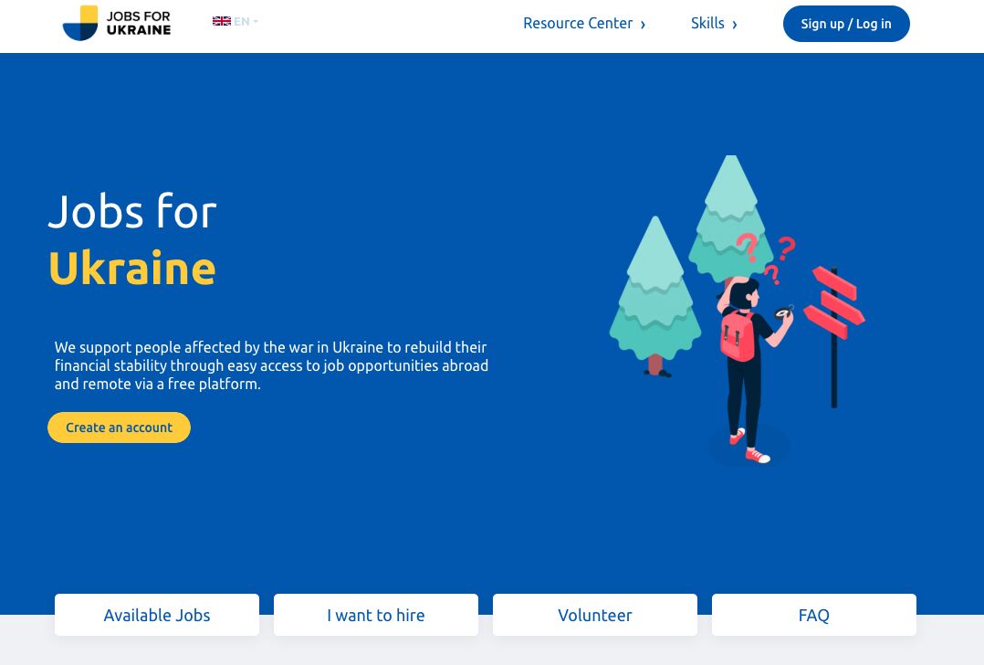 As yesterday we celebrated World Volunteering Day, we can't help but thank everyone who made Jobs for Ukraine 🇺🇦 Робота для України possible. It feels like it does take a village to do good, and we are overwhelmed by the growth of this amazing project.

 #worldvolunterringday